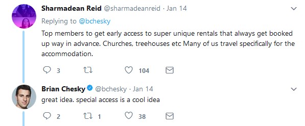 Airbnb忠诚度计划:CEO问网友们想要什么奖励